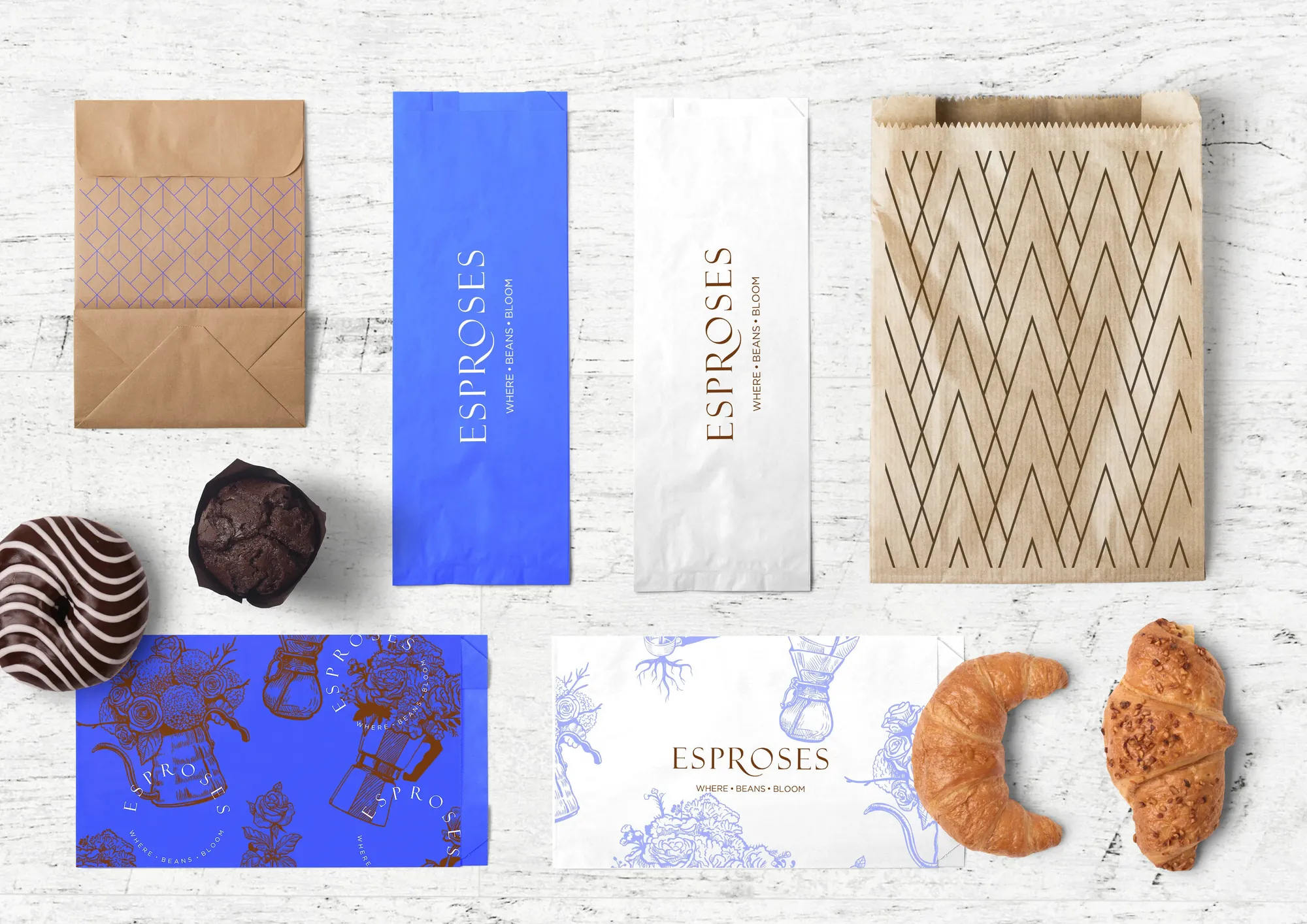 Esproses bakery packaging