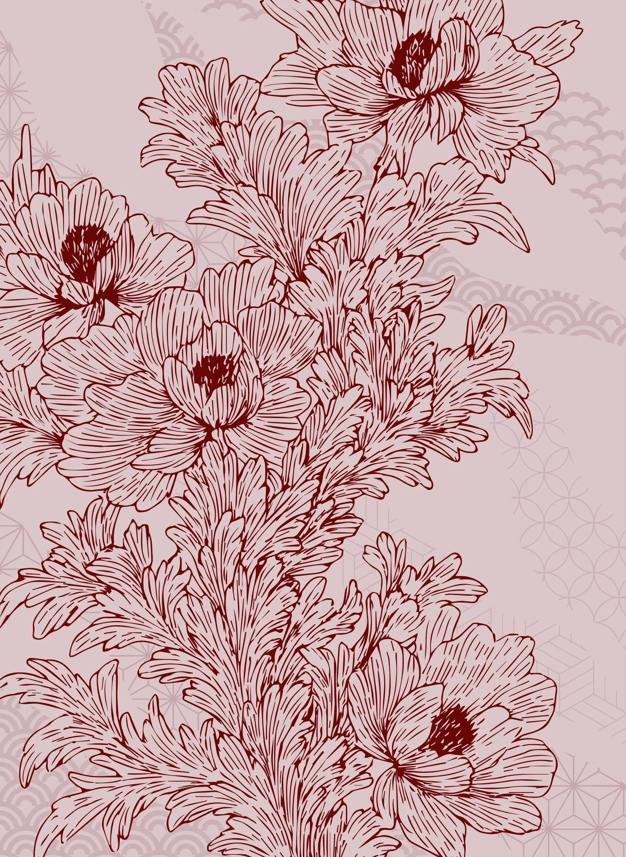 Garden Gala botanical pattern
