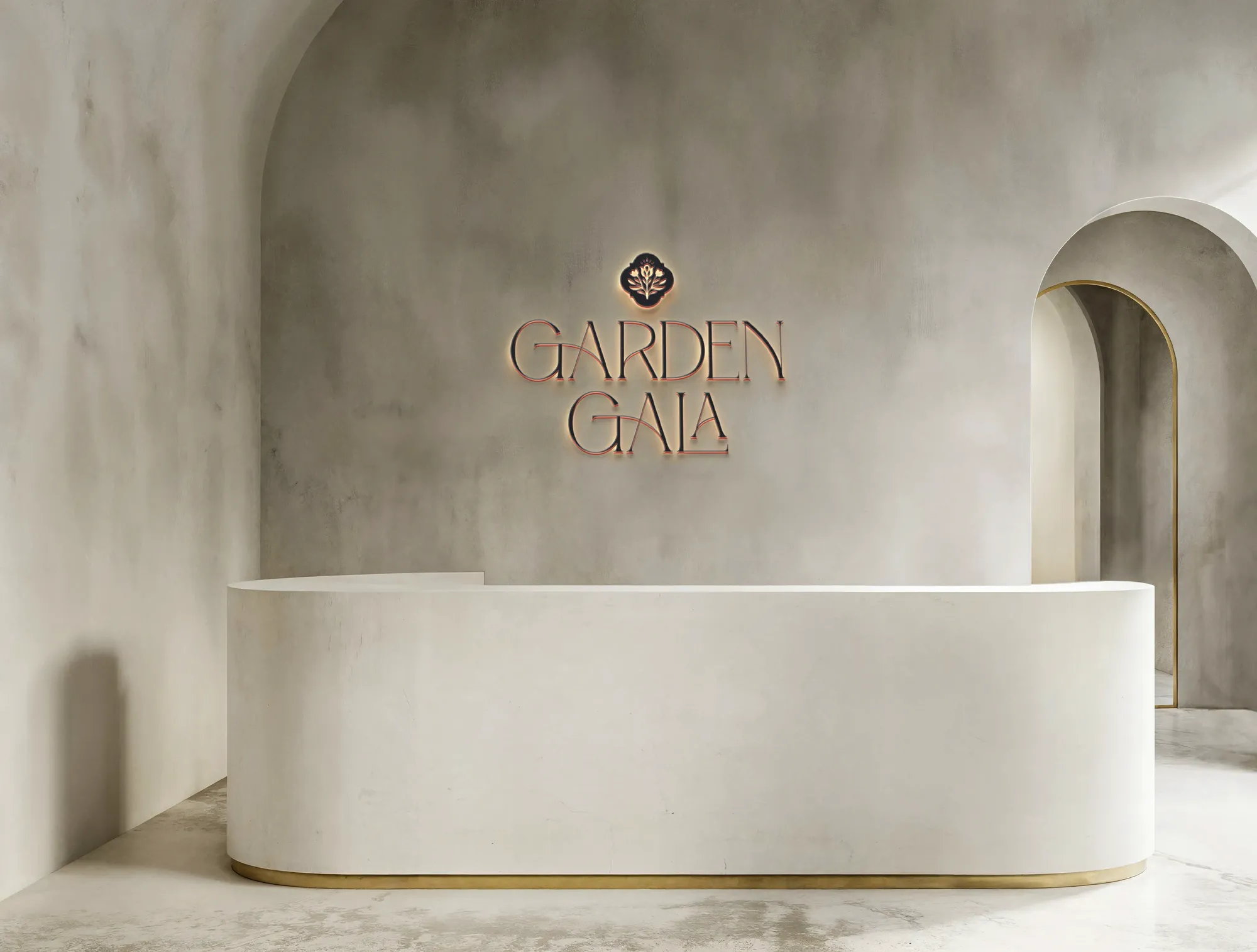 Garden Gala interior sign