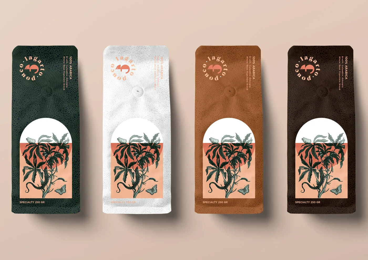 Lagarto Pouco coffee bags