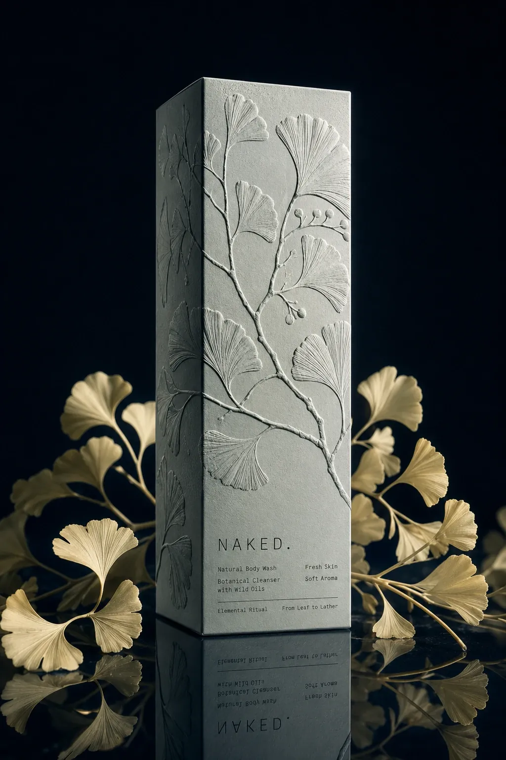 NAKED. body wash carton