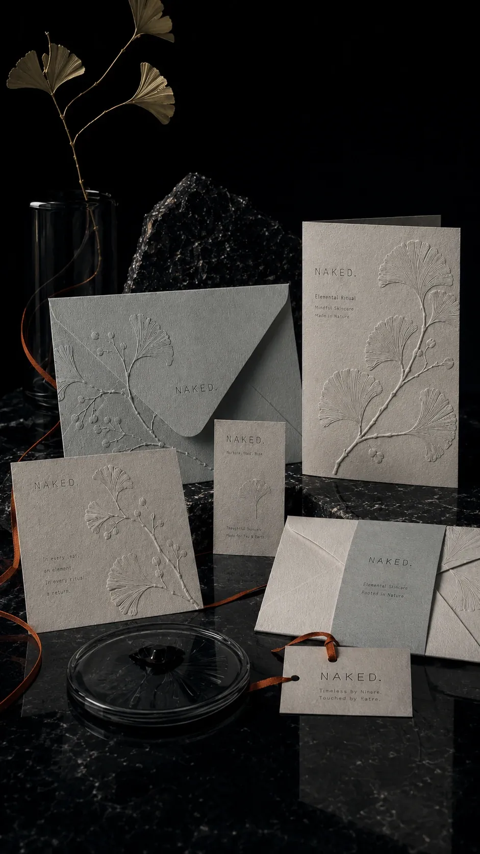 NAKED. stationery
