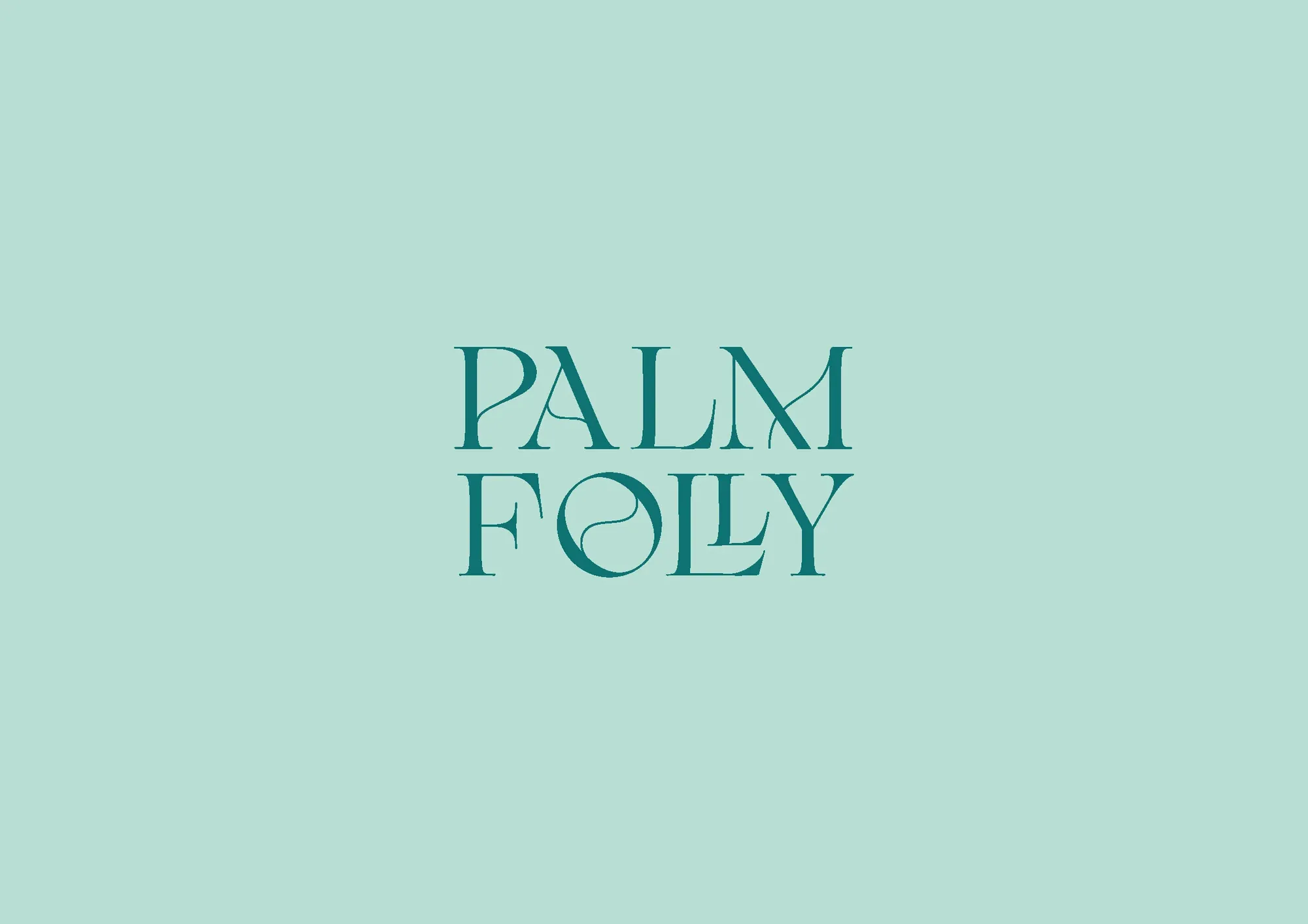 Palm Folly wordmark