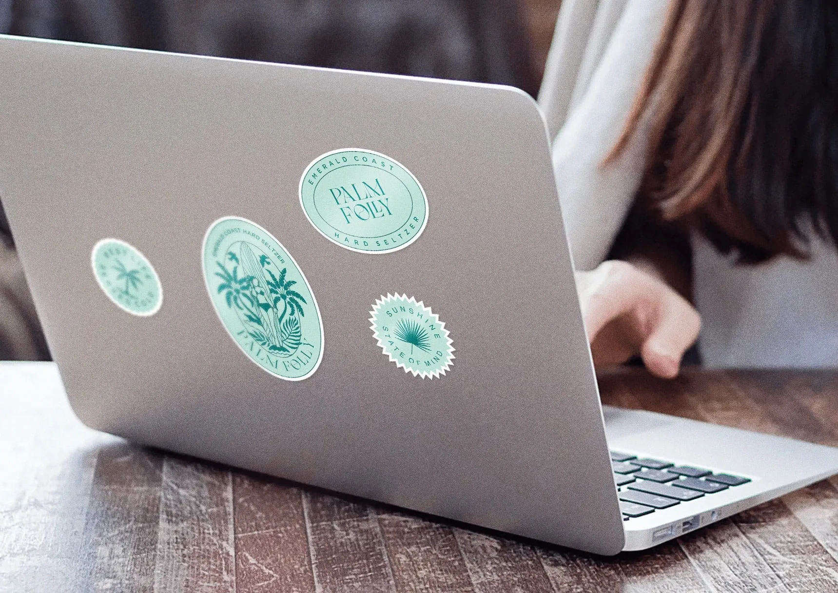 Palm Folly stickers